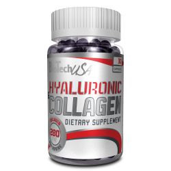 Для кожи ногтей и волос BioTech Hyaluronic & Collagen 30 капсул