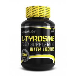 Тирозин BioTech L-Tyrosine 100 капсул