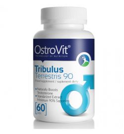 Повышающий тестостерон Ostrovit Tribulus Terrestris (Saponine 90%) 60 таблеток