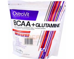 Аминокислоты Ostrovit BCAA + GLUTAMINE 500 грамм