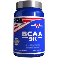 Аминокислоты MEX NUTRITION BCAA 9K 8:1:1 180 таблеток