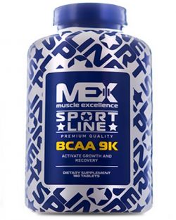 Аминокислоты MEX NUTRITION BCAA 9K 8:1:1 180 таблеток