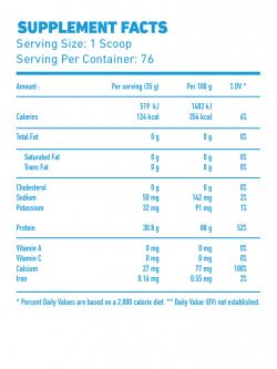 состав Протеин Mex Nutrition USA Hydro Beef Pro 1820 грамм