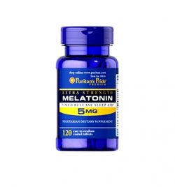 Мелатонин Puritan"s Pride Melatonin 5 mg 120 капсул