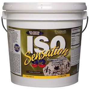 Протеин Ultimate Nutrition ISO Sensation ваниль 2250 гр
