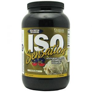 Протеин Ultimate Nutrition ISO Sensation ваниль 900 гр