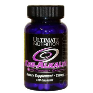 Креатин Ultimate Nutrition Kre-Alkalyn 120 капсул
