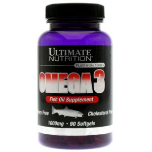 Витамины Ultimate Nutrition Omega 3 90 гелькапсул