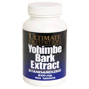 Повышающий тестостерон Ultimate Nutrition Yohimbe Bark Extract 800 mg 100 таблеток
