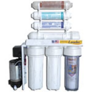 Система обратного осмоса Leader RO-6 bio pump c БИОкартриджем и НАСОСОМ