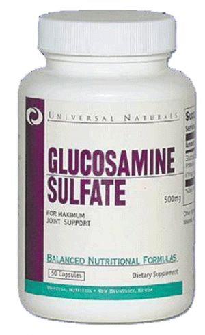 Для суставов и связок Universal Nutrition Glucosamine Sulfate 50 капсул