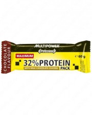 Белково-углеводные батончики Multipower Pro 32% Protein Pack 24 батончика по 60 грамм