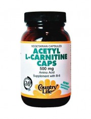 Жиросжигатель Country Life Acetyl L-Carnitine 60 капсул
