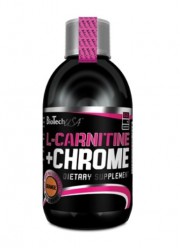 Жиросжигатель BioTech L-Carnitine 35.000 + Chrome 500 мл